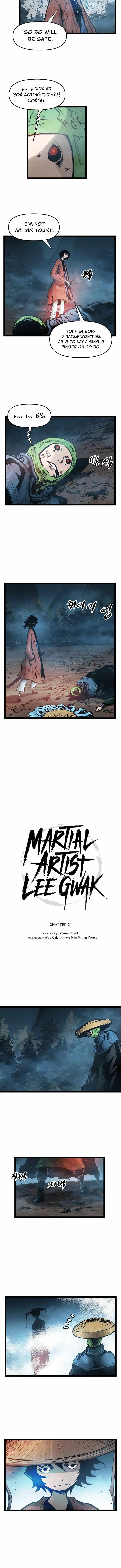 Martial Artist Lee Gwak Chapter 74 6